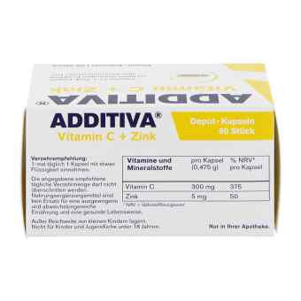 Additiva Witamina C + cynk kapsułki 300 mg zamów na apo-discounter.pl