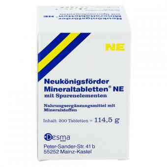 Neukoenigsfoerder NE tabletki z minerałami zamów na apo-discounter.pl
