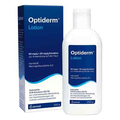 Optiderm Lotion 200 g od ALMIRALL HERMAL GmbH PZN 03103232