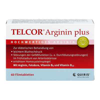 Telcor Arginin plus tabletki powlekane zamów na apo-discounter.pl