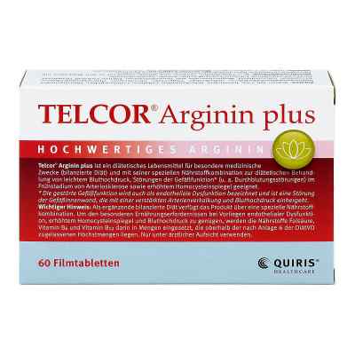Telcor Arginin plus tabletki powlekane zamów na apo-discounter.pl
