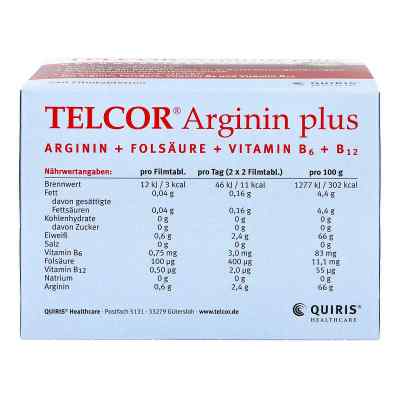 Telcor Arginin plus tabletki powlekane zamów na apo-discounter.pl