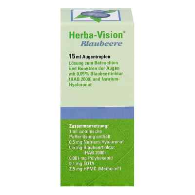 Herba Vision krople do oczu z borówek zamów na apo-discounter.pl