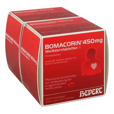 Bomacorin 450 mg Weissdorn Tabl.n Filmtabl. zamów na apo-discounter.pl