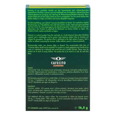 Guarana Cafecito Kautabletten Guarana Cafecito Kautabletten