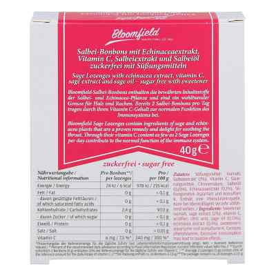Bloomfield szałwia + echinacea cukierki bez cukru zamów na apo-discounter.pl