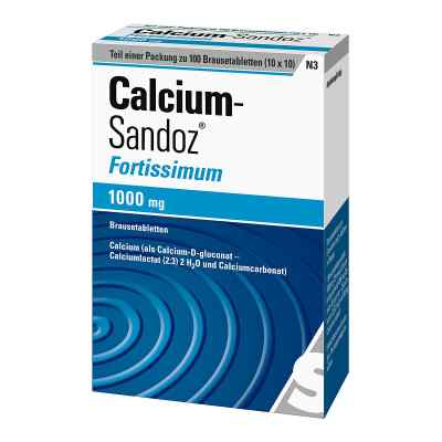 Calcium Sandoz fortissimum Brausetabl. zamów na apo-discounter.pl