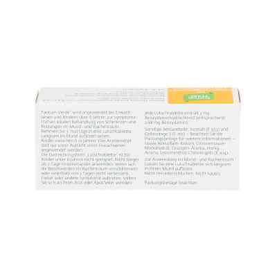 Tantum Verde 3 mg Lutschtabletten mit orange-honiggeschm. Tantum Verde 3 mg Lutschtabletten mit orange-honiggeschm.