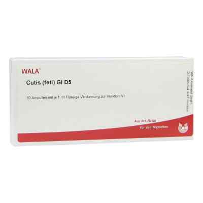 Cutis Feti Gl D 5 Amp. 10X1 ml od WALA Heilmittel GmbH PZN 03357688