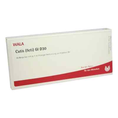 Cutis Feti Gl D 30 Amp. 10X1 ml od WALA Heilmittel GmbH PZN 03357731