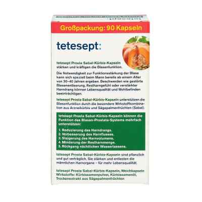 Tetesept Prosta Sabal kapsułki z dynią zamów na apo-discounter.pl