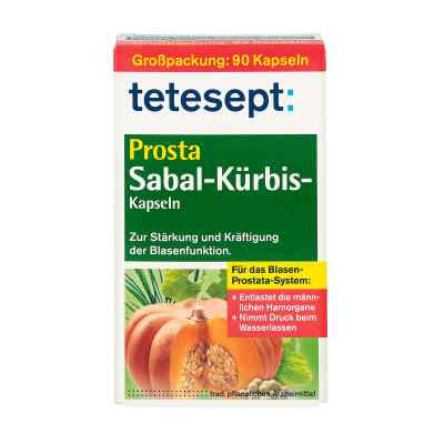 Tetesept Prosta Sabal kapsułki z dynią zamów na apo-discounter.pl