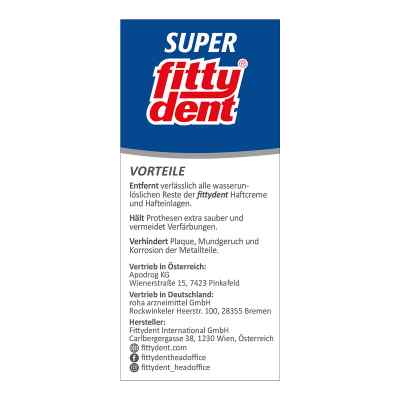 Fittydent super tabletki czyszczące zamów na apo-discounter.pl