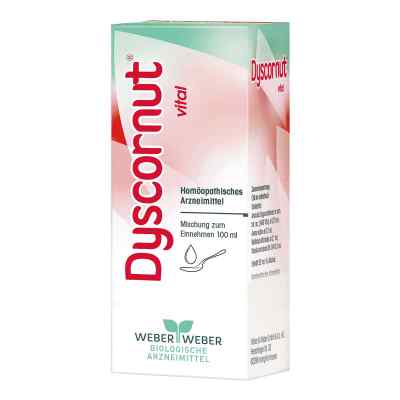 Dyscornut vital Mischung Tropfen 100 ml od WEBER & WEBER GmbH & Co. KG PZN 03480466