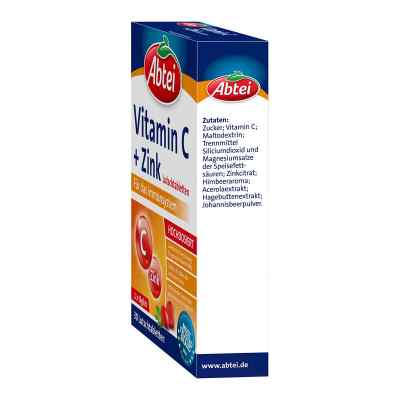Abtei cynk z witaminą C tabletki do ssania zamów na apo-discounter.pl