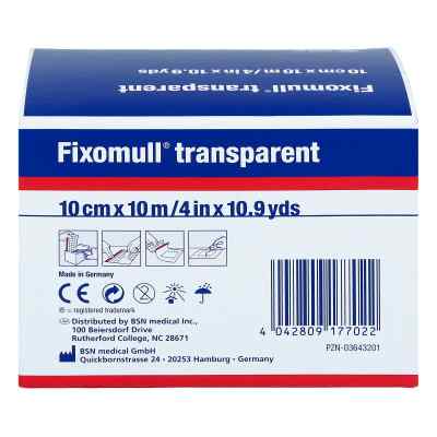 Fixomull transparent 10mx10cm zamów na apo-discounter.pl