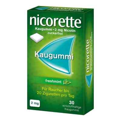 Nicorette 2 mg Freshmint Kaugummi Nicorette 2 mg Freshmint Kaugummi