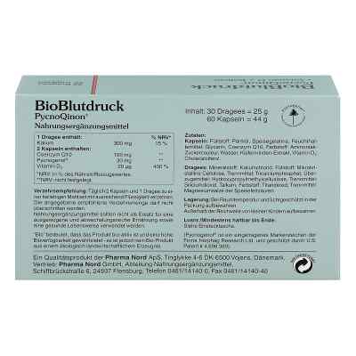 Bioblutdruck Dragees+kapseln Kombipackung zamów na apo-discounter.pl