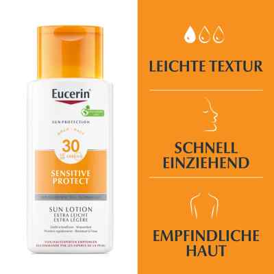 Eucerin Sun Lekkie mleczko do opalania SPF 30 zamów na apo-discounter.pl