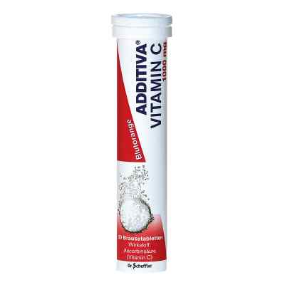 Additiva Vitamin C Czerwnone pomarańcze tabletki musujące zamów na apo-discounter.pl