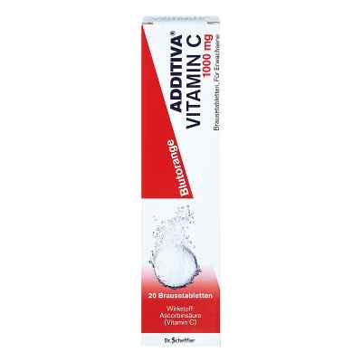 Additiva Vitamin C Czerwnone pomarańcze tabletki musujące zamów na apo-discounter.pl