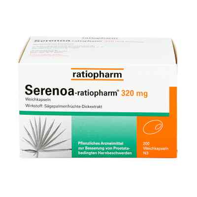 Serenoa ratiopharm 320 mg Weichkapseln Serenoa ratiopharm 320 mg Weichkapseln
