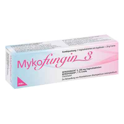 Mykofungin 3 Kombip. 3 Tabl.+20 g Creme zamów na apo-discounter.pl