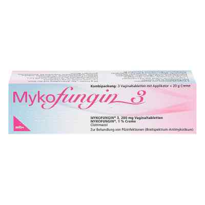 Mykofungin 3 Kombip. 3 Tabl.+20 g Creme zamów na apo-discounter.pl
