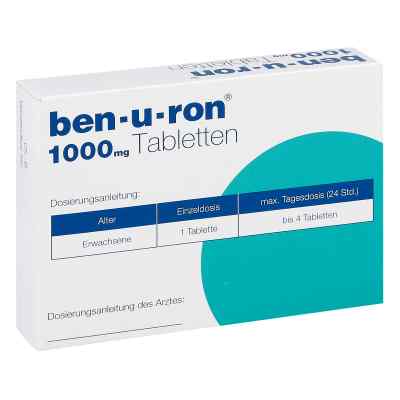 Ben U Ron 1000 mg Tabl. 9 szt. od bene Arzneimittel GmbH PZN 03809529