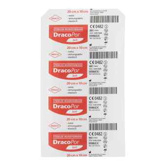 Dracopor plaster sterylny 20x10cm zamów na apo-discounter.pl