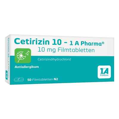 Cetirizin 10 1a Pharma Filmtabl. zamów na apo-discounter.pl
