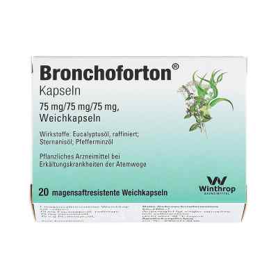Bronchoforton Kapseln magensaftr. Bronchoforton Kapseln magensaftr.