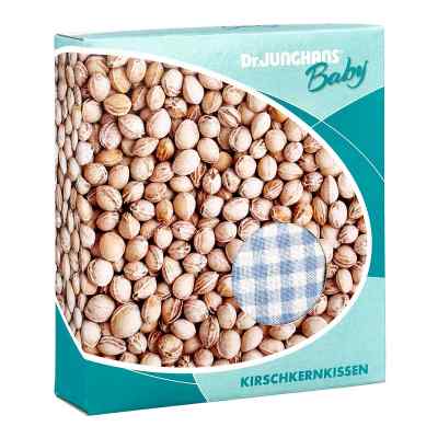 Kirschkernkissen 10x10cm Baby weiss/blau kariert zamów na apo-discounter.pl