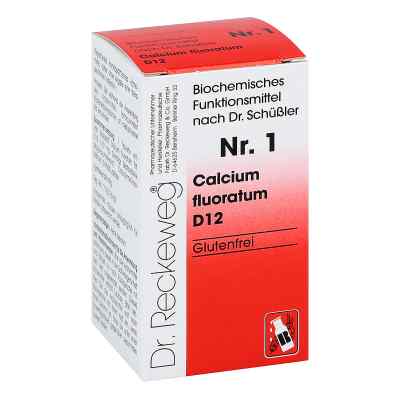 Biochemie 1 Calcium fluoratum D 12 Tabl. 200 szt. od Dr.RECKEWEG & Co. GmbH PZN 03886725