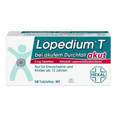 Lopedium T akut bei akutem Durchfall Tabl. zamów na apo-discounter.pl