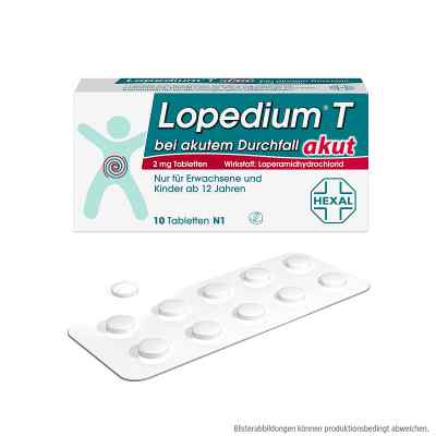 Lopedium T akut bei akutem Durchfall Tabl. zamów na apo-discounter.pl