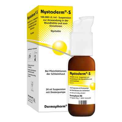Nystaderm S Suspension Dosierpumpe zamów na apo-discounter.pl