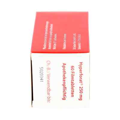 Hyperforat 250 mg Filmtabl. Hyperforat 250 mg Filmtabl.