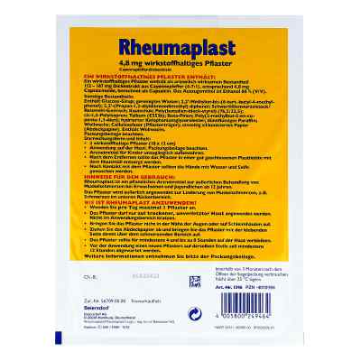 Rheumaplast plaster zamów na apo-discounter.pl