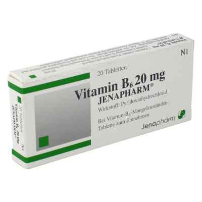 Vitamin B 6 20 mg Jenapharm Tabl. zamów na apo-discounter.pl