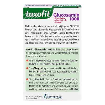 Taxofit Glucosamin 1000 Tabletten zamów na apo-discounter.pl
