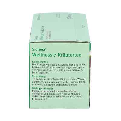 Sidroga Wellness 7 Ziół herbata w saszetkach zamów na apo-discounter.pl
