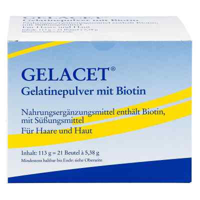 Gelacet proszek -żelatyna z biotyną zamów na apo-discounter.pl
