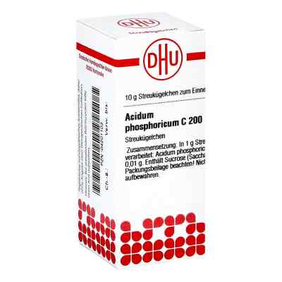 Acidum Phosphoricum C 200 Globuli 10 g od DHU-Arzneimittel GmbH & Co. KG PZN 04201103