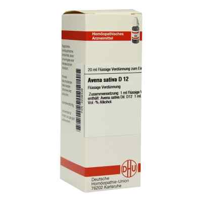 Avena Sativa D 12 Dil. 20 ml od DHU-Arzneimittel GmbH & Co. KG PZN 04206336