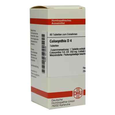 Colocynthis D 4 Tabl. 80 szt. od DHU-Arzneimittel GmbH & Co. KG PZN 04213508