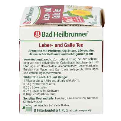 Bad Heilbrunner herbatka wspomagająca pracę wątroby zamów na apo-discounter.pl