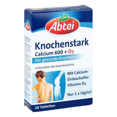 Abtei Mocne kości Wapń 600 + D3 tabletki zamów na apo-discounter.pl