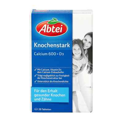 Abtei Mocne kości Wapń 600 + D3 tabletki zamów na apo-discounter.pl