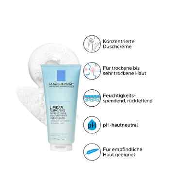 La Roche Posay Lipikar skoncentrowany kremowy żel do mycia ciała zamów na apo-discounter.pl